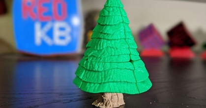 tree rubik's cube redkb download free stl model printablescom 3d models toys & games puzzles brain-teasers 3d print model - Mito3D