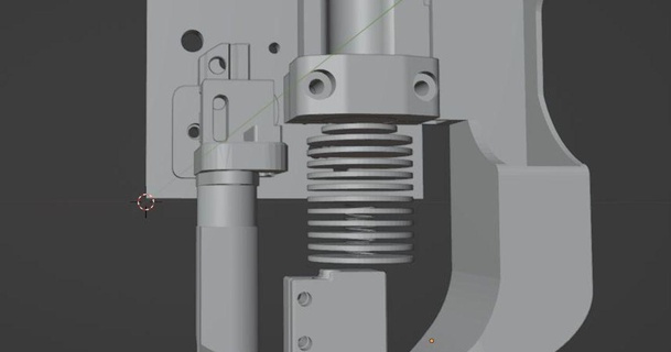 cr10 e3d Printermods volcán directo manejar montar thadjenkins descargar gratis stl modelo imprimiblescom 3d modelos impresoras actualizaciones 5015blower 5015fanduct manejo e3dvolcano 3d print model - Mito3D