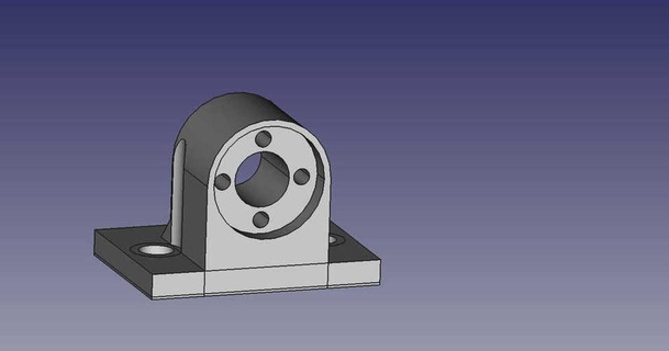 sainsmart genmitsu axis bearing holder thadjenkins download free stl model printablescom 3d models hobby & makers ideas cnc leadscrew 3d print model - Mito3D