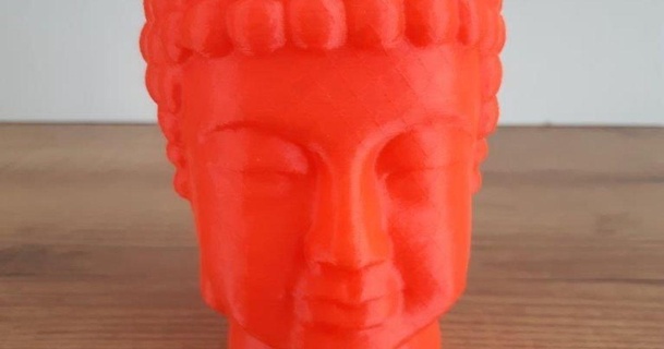 buddha head planter mcmaccarini download free stl model printablescom 3d models household house equipment 3d print model - Mito3D