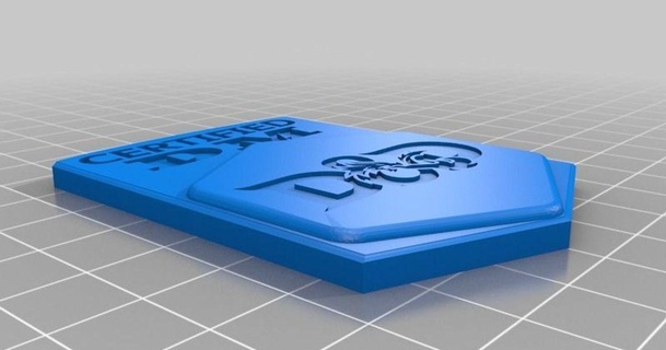 dnd certified dm badge royal farris download free stl model printablescom 3d models hobby & makers ideas 3d print model - Mito3D