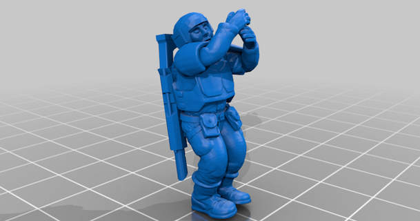 soldiers imperium - fastroping freshmeat download free stl model printablescom 3d models toys & games warhammer40k 3d print model - Mito3D