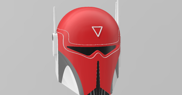 imperial super commando helmet reprops download free stl model printablescom 3d models costumes & accessories props 3d print model - Mito3D