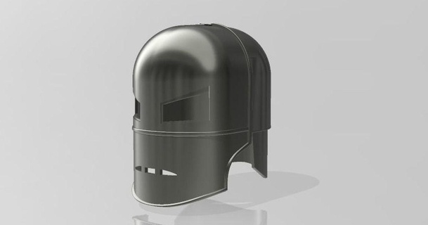 iron man mk 1 helmet unweathed reprops download free stl model printablescom 3d models costumes & accessories props 3d print model - Mito3D