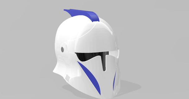 medieval arc trooper helmet reprops download free stl model printablescom 3d models costumes & accessories props 3d print model - Mito3D