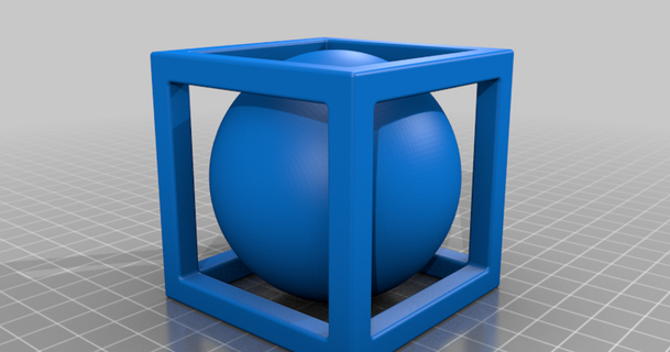 palla cubo sj lin Scarica gratuito stl modello printablescom 3d Modelli passatempo creatori idee 3d print model - Mito3D