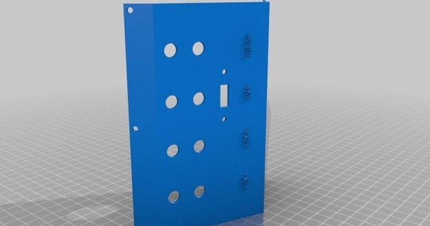 atx panchina energia scoppiare allegato Declinox Scarica gratuito stl modello printablescom 3d Modelli passatempo creatori elettronica alimentazione elettrica scatola 3d print model - Mito3D