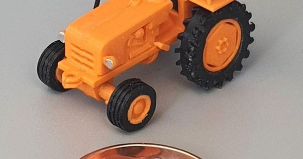 tracteur vaccins Télécharger libre stl modèle imprimablescom 3d modèles jouets Jeux Véhicules modélisme échelle 3d print model - Mito3D