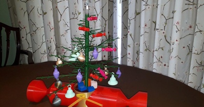 cracker Natale albero clive Scarica gratuito stl modello printablescom 3d Modelli stagione disegni inverno anni kit guidato 3d print model - Mito3D