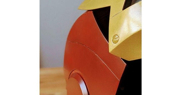 Eisen Helm artikuliert tragbar marc download frei stl Modell Printablescom 3d Modelle Kostüme Zubehör Masken 3d print model - Mito3D