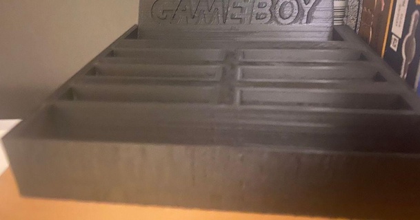 gameboy avanzar organizando estante soporte byrn3d descargar gratis stl modelo imprimiblescom 3d modelos artilugio vídeo juegos Game Boy Advance nintendo nintendogameboy videojuego 3d print model - Mito3D