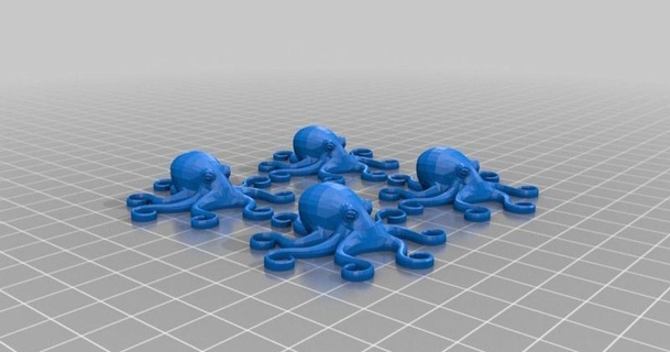 barril pulpos shane graber descargar gratis stl modelo imprimiblescom 3d modelos juguetes juegos avanzadoacuarista octópodos pulpo 3d print model - Mito3D