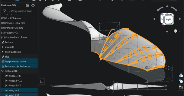 drone aereo eliche generativo design taglia t4obrien Scarica gratuito stl modello printablescom 3d Modelli passatempo creatori rc robotica onshape puntello elica 3d print model - Mito3D