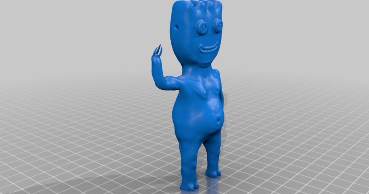 sour boy fabint download free stl model printablescom 3d models art & design sculptures 3D print model - Mito3D