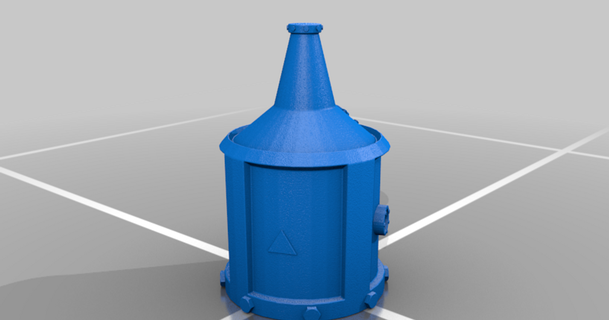biological containment tank fabint download free stl model printablescom 3d models toys & games outdoor 3d print model - Mito3D