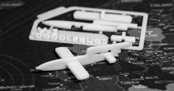 v1 doodlebug mini kit card nakozen download free stl model printablescom 3d models gadgets aeroplane airplane assembly assemblyrequired bomb 3d print model - Mito3D