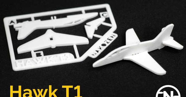 hawk t1 kit card nakozen download free stl model printablescom 3d models gadgets aeroplane aircraft airplane bae british 3d print model - Mito3D