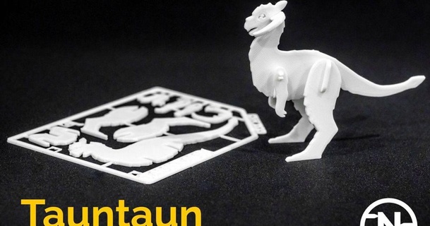 tauntaun equipo tarjeta nakozen descargar gratis stl modelo imprimiblescom 3d modelos artilugio montaje requiere ensamblaje chuchería Navidad 3d print model - Mito3D