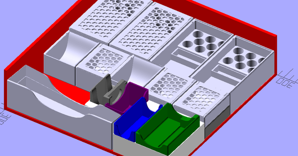 tekhenu organizador insertar estafador descargar gratis stl modelo imprimiblescom 3d modelos juguetes juegos aire libre juego mesa inserciones 3d print model - Mito3D
