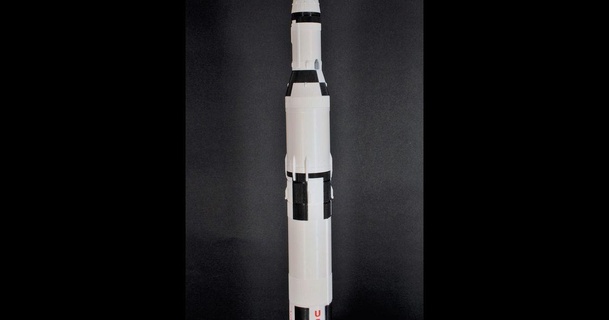 Saturno edificio letras descargar gratis stl modelo imprimiblescom 3d modelos aprendizaje física astronomía cohete espacio 3d print model - Mito3D