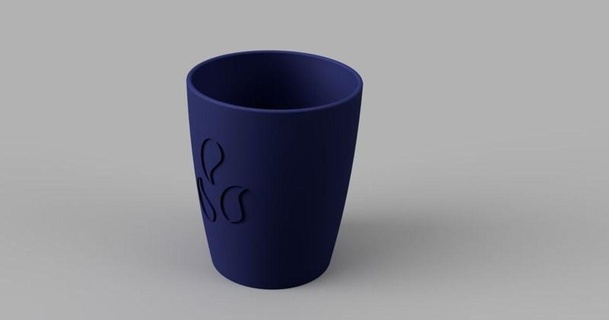 coffee cup beans engraving intraspectre download free stl model printablescom 3d models household kitchen coffeecup coffeemug 3d print model - Mito3D