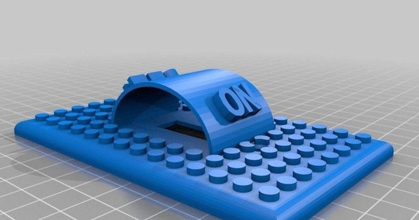 Lego piatto guardia cnarmidad Scarica gratuito stl modello printablescom 3d Modelli domestico Casa attrezzature 3d print model - Mito3D