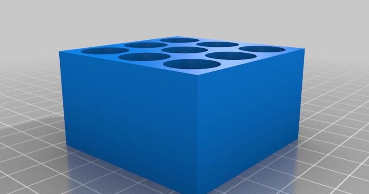 personalizable frasco soporte fabricantebc descargar gratis stl modelo imprimiblescom 3d modelos casa oficina personalizador viales 3D print model - Mito3D