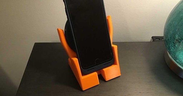anker wireless charging dock frez knee download free stl model printablescom 3d models gadgets portable devices 3d print model - Mito3D