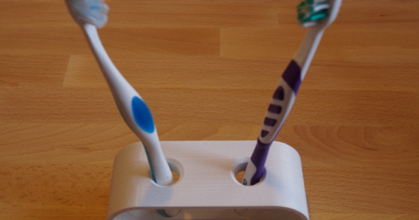 toothbrush holder alty365 download free stl model printablescom 3d models gadgets 3d print model - Mito3D