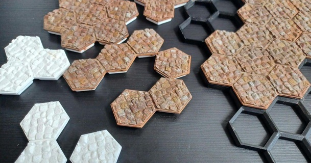 wdhex guijarro calle diona descargar gratis stl modelo imprimiblescom 3d modelos juguetes juegos dnd dndterrain mazmorras hexágonos hextiles 3d print model - Mito3D