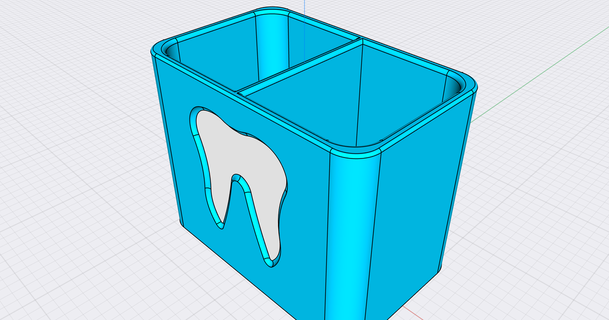 Zahnbürste Einfügen Halter Unterstützung tn 3d objekte download frei stl Modell Printablescom Modelle Haushalt Badezimmer Zahnbürsten Zahnpasta 3d print model - Mito3D