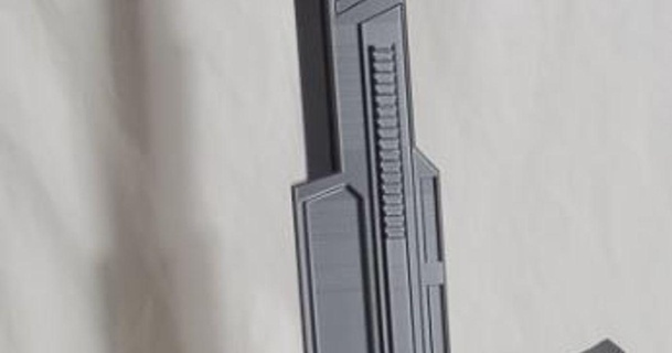 kotor Prototyp Vibroblade purple3dstudio download frei stl Modell Printablescom 3d Modelle Kostüme Zubehör Requisiten Cosplay Stütze Schwert 3d print model - Mito3D