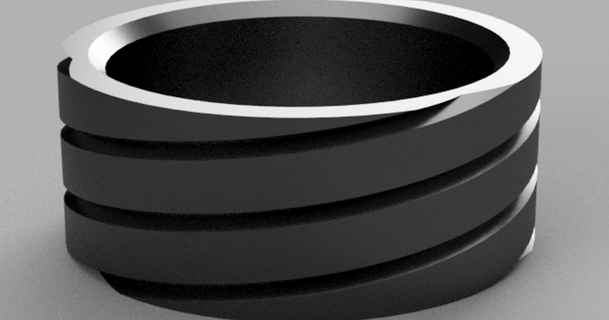 bobina gravado anel birbou baixar livre stl modelo printablescom 3d modelos moda acessórios homens mulheres 3d print model - Mito3D