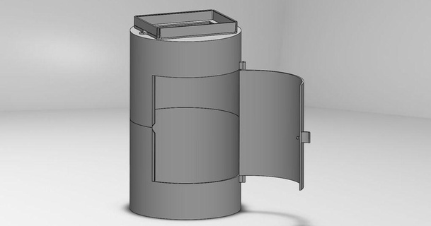 uv curing chamber j0ckinjz download free stl model printablescom 3d models printers accessories uvcuring uvcuringchamber uvresin 3d print model - Mito3D