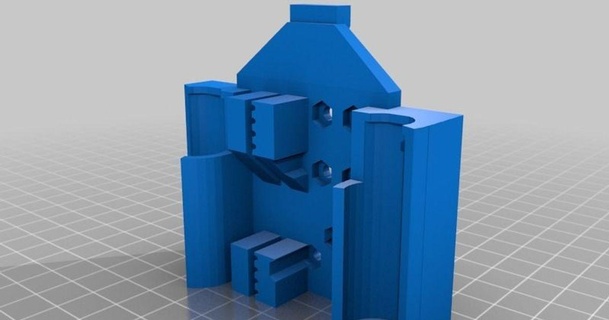 one-up two-up bowden extruder built tensioner j0ckinjz download free stl model printablescom 3d models hobby & makers ideas 1up 2up carriage 3d print model - Mito3D