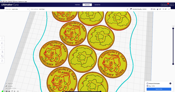 pokemon community day classic 49 coin - bulbasaur 808asher download free stl model printablescom 3d models art & design 2d plates logos communityday ivysaur 3d print model - Mito3D