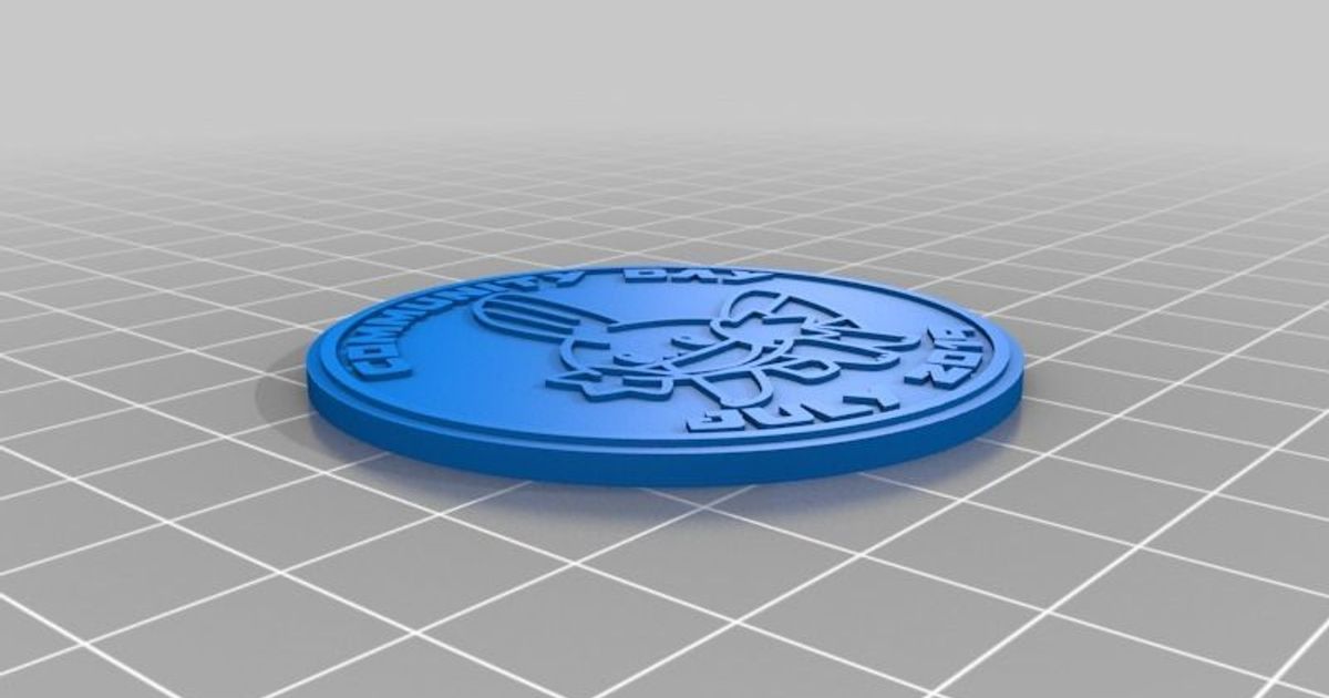 pokemon community day 19 coin - mudkip 808asher download free stl model printablescom 3d models art & design 2d plates logos communityday marshtomp 3D print model - Mito3D