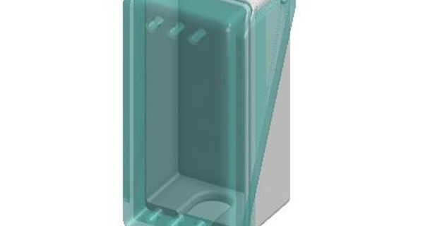 t brush garagem peito baixar livre stl modelo printablescom 3d modelos casa banheiro dentes escova dente porta 3d print model - Mito3D