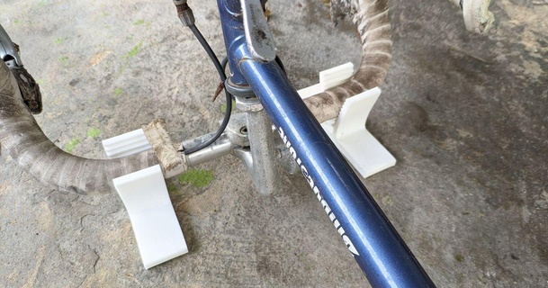 universal bike handle saddle protector upside-down maintenance kamosawasan download free stl model printablescom 3d models sports & outdoor biketool biketools 3d print model - Mito3D
