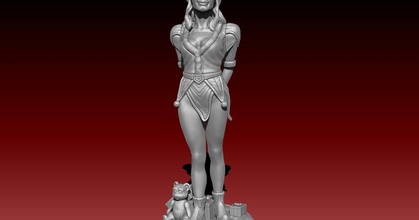 Natal duende estátua js studio baixar livre stl modelo printablescom 3d modelos arte Projeto esculturas decoração festivo 3d print model - Mito3D