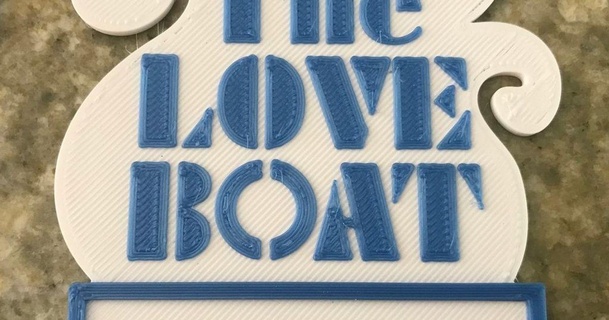 multimaterial loveboat tag ocho camino download free stl model printablescom 3d models costumes & accessories cosplay general love mosaicpalette multicolor nametag palette 3d print model - Mito3D