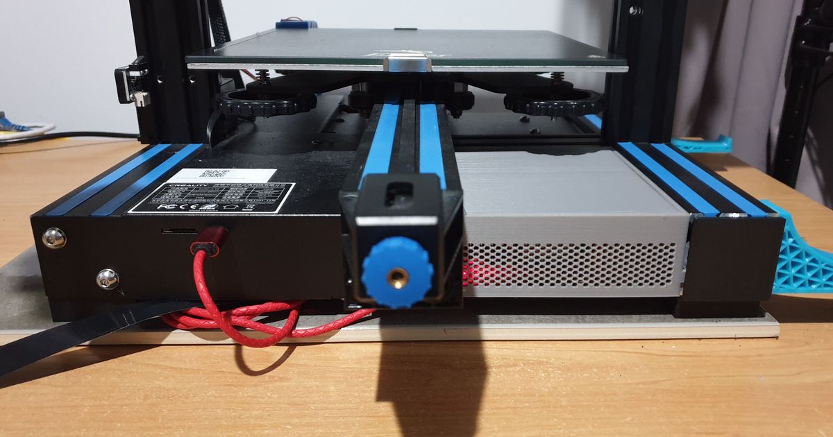 ender 3 v2 cajón reemplazo rpi poe+ sombrero jeanjenq descargar gratis stl modelo imprimiblescom 3d modelos impresoras actualizaciones crealidad ender3v2 klipper 3D print model - Mito3D