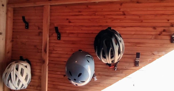 helmet hanger janoe download free stl model printablescom 3d models sports & outdoor bicycle clotheshanger wallhanger 3d print model - Mito3D