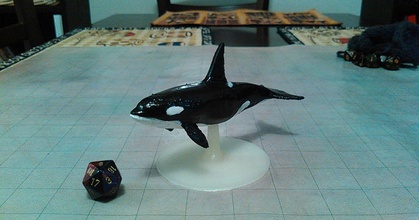 killer whale tabletop gaming mz4250 download free stl model printablescom 3d models toys & games board ocean orca rpg sea 3d print model - Mito3D