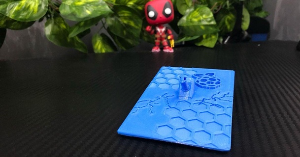 ender 3 s1 lcd cover nippled goldfish download free stl model printablescom 3d models printers accessories crealityender3pro ender3s1 lcdcover thor 3d print model - Mito3D
