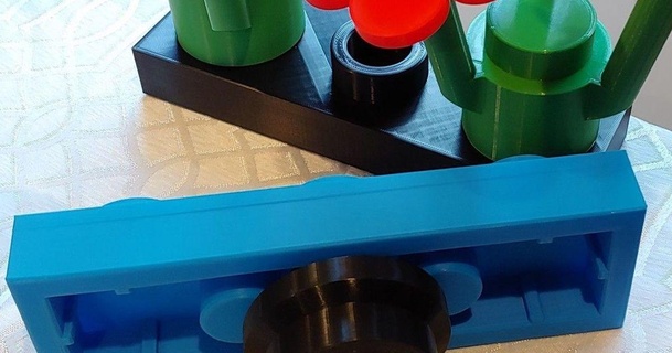 1x3 piatto davidswiss Scarica gratuito stl modello printablescom 3d Modelli passatempo creatori idee costruzioni decorazione larga scala Lego 3d print model - Mito3D