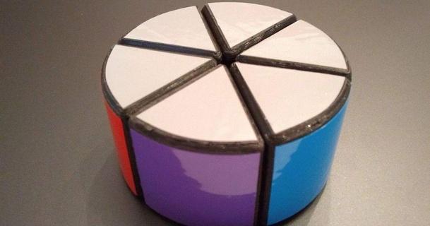 one layer formaggio tortuoso puzzle anv3d Scarica gratuito stl modello printablescom 3d Modelli giocattoli Giochi brain teasers cubo Rubik Twistopuzzle 3d print model - Mito3D