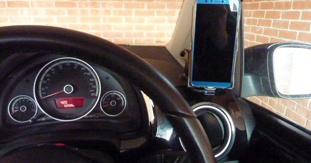 magnetisch Laden Wagen phone holder download frei stl Modell Printablescom 3d Modelle Hobby Macher Automobil 90degree aicek Ladegerät Wiege Dock 3d print model - Mito3D