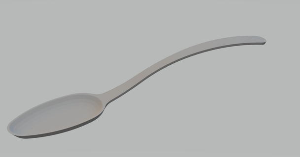 spoon saccy download free stl model printablescom 3d models household kitchen 3d print model - Mito3D