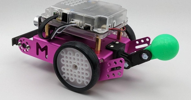 support gopro pour mbot arduiblog download free stl model printablescom 3d models hobby & makers rc robotics makeblock robot smartcamera 3d print model - Mito3D